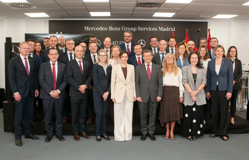 Mercedes-Benz Group Services Madrid celebra con éxito sus 20 años de trayectoria como centro internacional de referencia del Grupo Mercedes-Benz