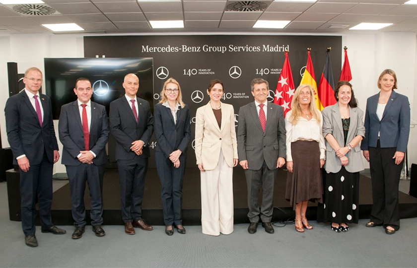 Mercedes-Benz Group Services Madrid celebra con éxito sus 20 años de trayectoria como centro internacional de referencia del Grupo Mercedes-Benz