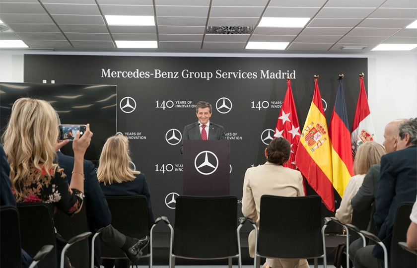 Mercedes-Benz Group Services Madrid celebra con éxito sus 20 años de trayectoria como centro internacional de referencia del Grupo Mercedes-Benz