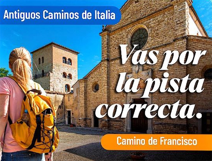 El proyecto “Antiguos Caminos de Italia” se presenta en Santiago de Compostela para impulsar el turismo sostenible y digitalizado