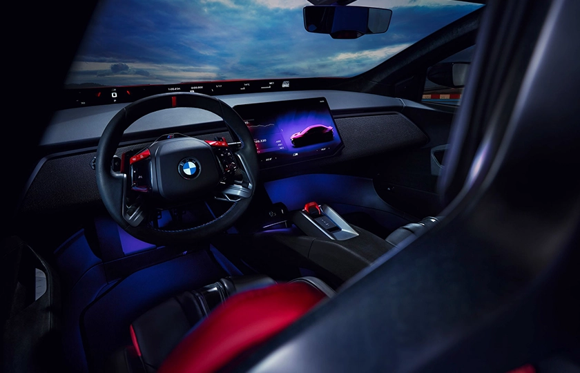 El BMW M Concept Neue Klasse – World Premiere en las 24 horas de Le Mans.