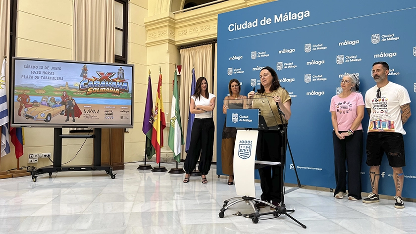 La X Caravana Solidaria volverá a recorrer Málaga para llevar sonrisas a niños hospitalizados