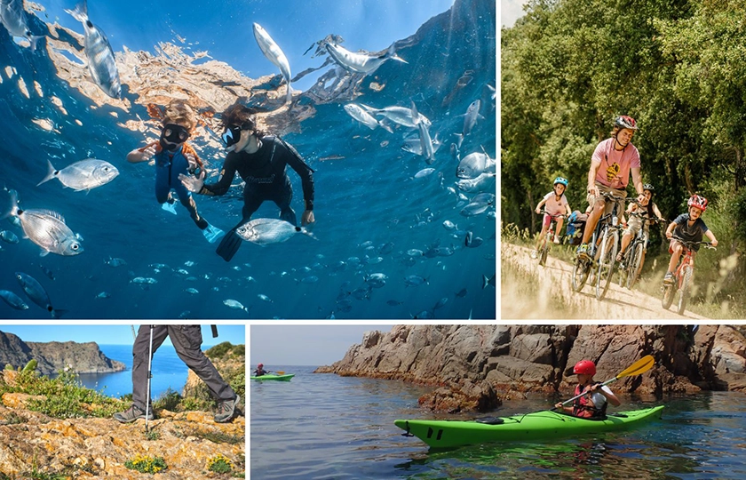 Cuatro experiencias para descubrir la Costa Brava en familia de forma activa
