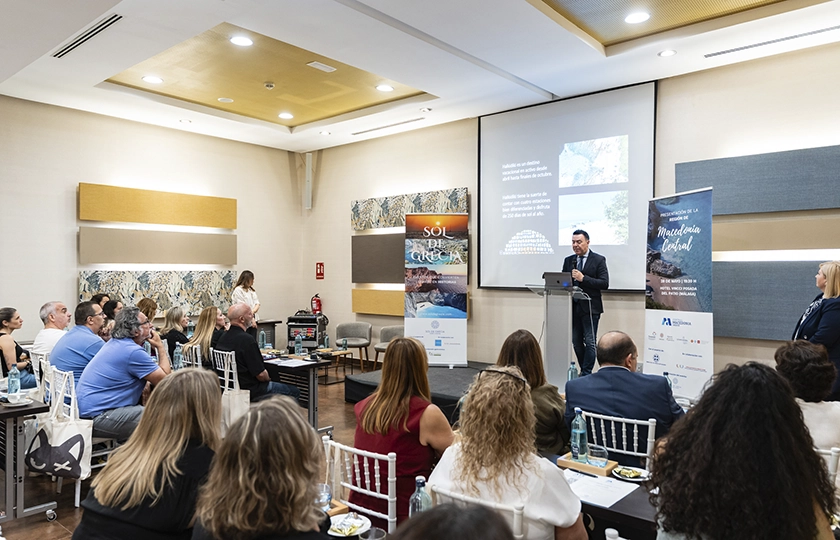 La región de Macedonia Central se presenta en Málaga como el destino gastronómico y turístico por excelencia