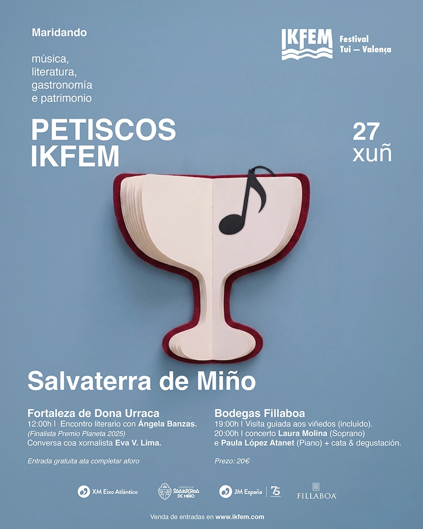 Bodegas Fillaboa acoge una experiencia única de música, vino y patrimonio dentro de “Petiscos IKFEM”