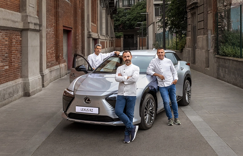 Lexus se une a Disfrutar, el mejor restaurante del mundo