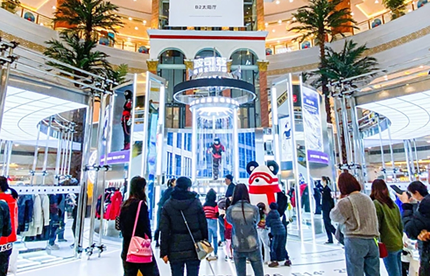 Shopping en China impulsa el comercio mundial de servicios