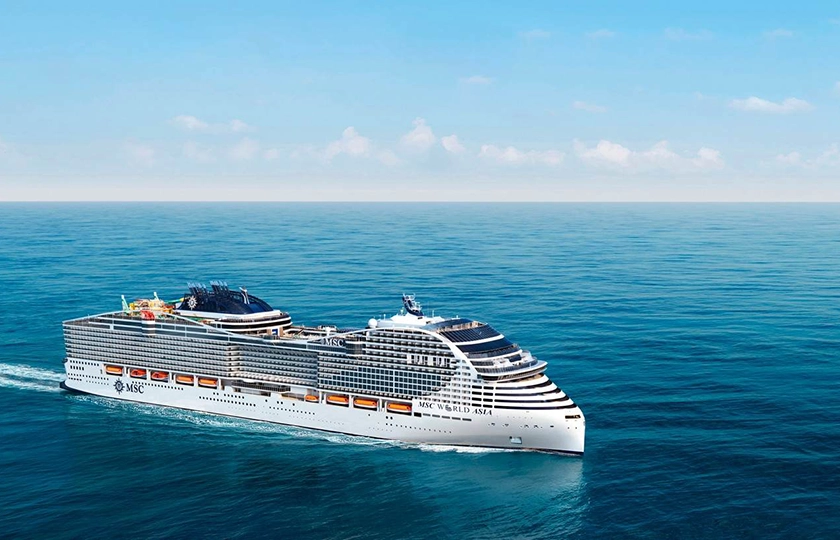 MSC CRUCEROS MODIFICA SU PLAN DE OPERACIONES PARA EL INVIERNO DE 2027/2028