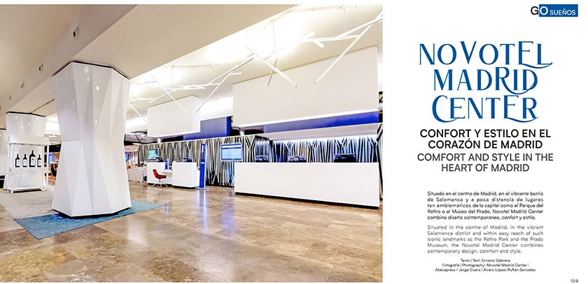 Novotel Madrid Center: Confort y estilo en el corazón de Madrid