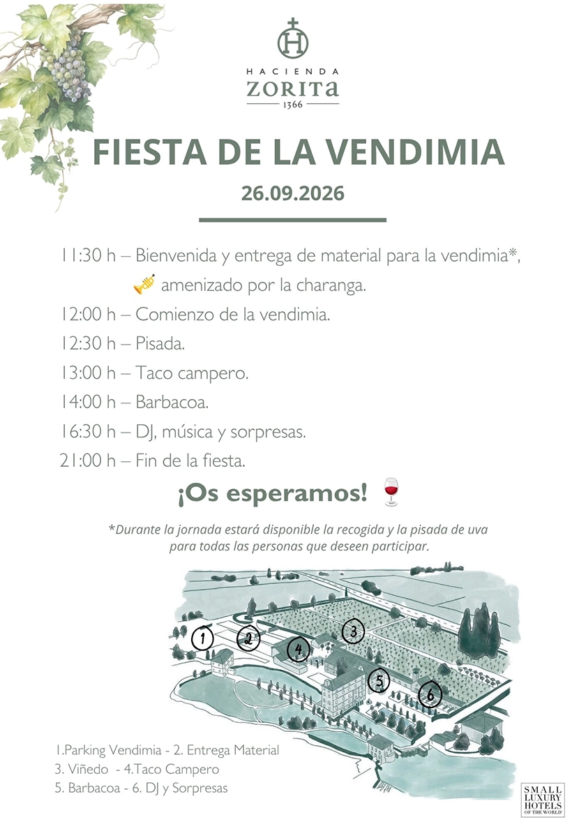 Hacienda Zorita Wine Hotel celebra la vendimia y reivindica el sabor de la tierra salmantina
