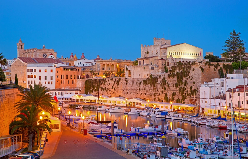 Ciutadella de Menorca, Mediterranean autumn