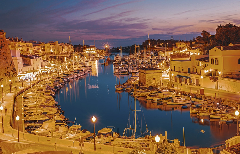 Ciutadella de Menorca, Mediterranean autumn