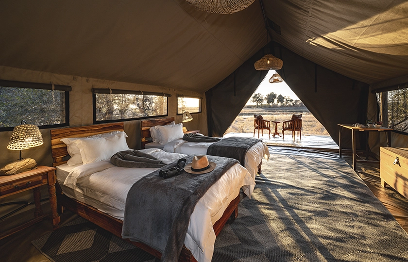 Luiana Plains Expedition Camp abre la puerta a una de las zonas más remotas de Angola