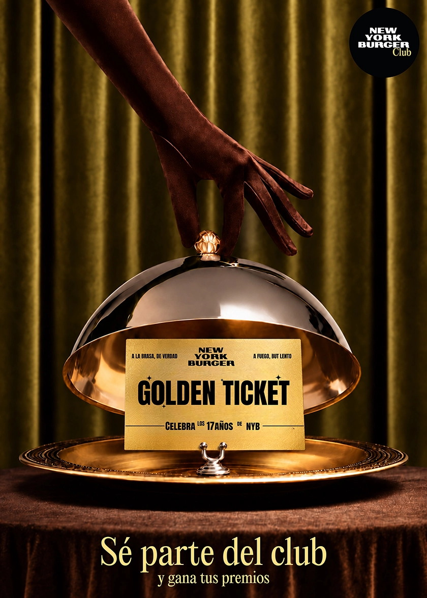 NEW YORK BURGER REPARTE SUS GOLDEN TICKETS